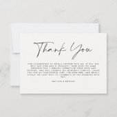 Invitation Pampas douche nuptiale herbe moderne boho élégant (Dos)