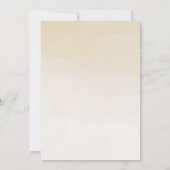 Invitation Pampas Grass Bohème Baptême Boho Christening (Dos)