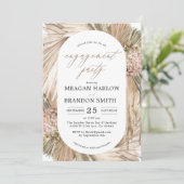 Invitation Pampas Grass Bohemian (Debout devant)