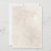 Invitation Pampas Grass Bohemian Arch Desert Fête des mariées (Dos)