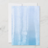 Invitation Pampas Grass Dusty Blue Floral (Dos)