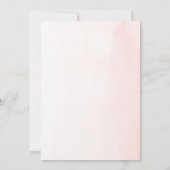 Invitation Pampas Grass et Robe Mariage Fête des mariées (Dos)