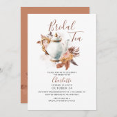 Invitation Pampas Grass Fête des mariées (Devant / Derrière)