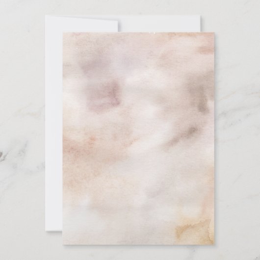 Invitation Pampas Grass Hydrangeas Blooms Graduation Party (Dos)