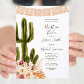 Invitation Pampas Grass Muet Nuestra Boda