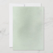 Invitation Pampas Grass Sage Verdure Baby shower Floral Boho (Dos)