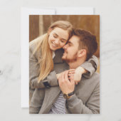 Invitation Pampas Grass Terracotta Arch Floral Photo Mariage (Dos)