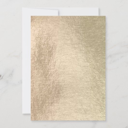 Invitation Pampas Rose en or Blush Floral en laiton (Dos)