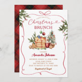 Invitation Pancake Hot cacao Main Drach Christmas Brunch (Devant / Derrière)