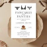 Invitation Pancakes et culottes Lingerie Fête des mariées mod<br><div class="desc">Présentant notre invitation à la douche nuptiale "Pancakes and Panties" ludique et unique, parfaite pour une célébration ludique et légère de la future mariée. Le design ludique est composé d'une pile de crêpes moelleuses et d'une paire de culottes mignonnes, ce qui en fait un endroit idéal pour un brunch. Cette...</div>