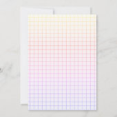 Invitation Pancakes et Pacificateurs Baby shower Brunch (Dos)