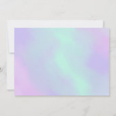 Invitation Pancakes et pyjamas Fille Anniversaire Photo (Dos)