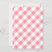 Invitation pancakes Vintages et pyjamas à la fête (Dos)