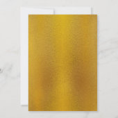 Invitation Pancarte Réservée Calligraphie Romantique - Faux F (Dos)