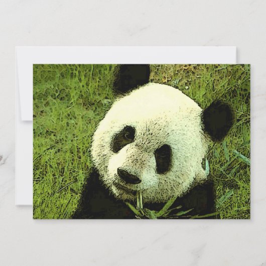 Invitation Panda (Devant)