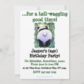 Invitation Panda Bear Party Centre (Dos)