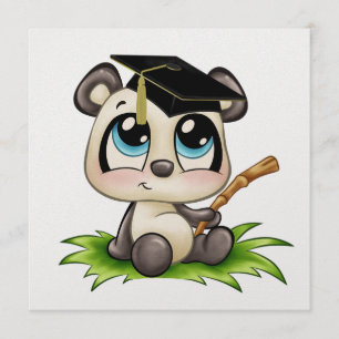 Invitation Panda Graduation - SRF