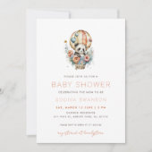 Invitation Panda in a Hot Air Balloon (Devant)