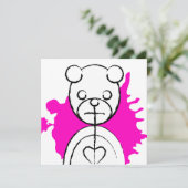 Invitation panda splatz (Debout devant)