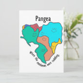 Invitation Pangea Continents Cuddin Multicolor (Debout devant)