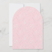 Invitation Panier de fraises Berry Sweet Arch Baby shower (Dos)