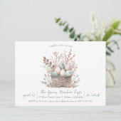 Invitation Panier de Pâques Bruncht Pastel Bloom (Debout devant)