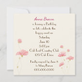 Invitation Panier de pique-nique avec bouteille de vin Annive (Dos)