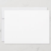 Invitation Panneau des saveurs de gâteau de mariage | Rose do (Dos)