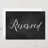 Invitation Panneau du Mariage de table/siège réservé 5x7 (Devant / Derrière)