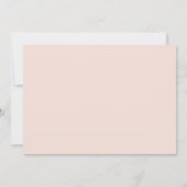 Invitation Panneau en bois rustique entreprise Noël (Dos)