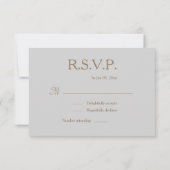 Invitation Panneau Infinity Or Bleu Personnalisé Nom Mariage  (Dos)