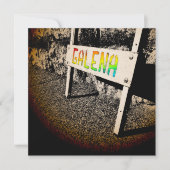 Invitation panneau latéral de galène (Devant)