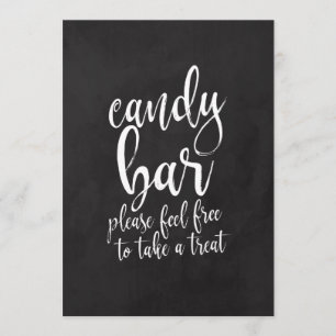Invitation Panneau Mariage de Chalboard abordable de la barre