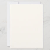 Invitation Panneau Mariage de la barre dessinée à la main Ret (Dos)