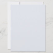 Invitation Panneau Mariage de la barre dessinée à la main Ret (Dos)