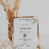 Invitation Panneau Mariage de la cérémonie de débranchement E