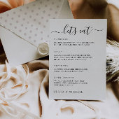 Invitation Panneau Menu mariage, Menu Mariage imprimable