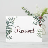 Invitation Panneau réservé (Debout devant)