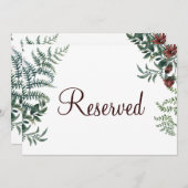 Invitation Panneau réservé (Devant / Derrière)