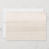 Invitation Panneau Réservé du Mariage de fleurs radiantes | M (Dos)