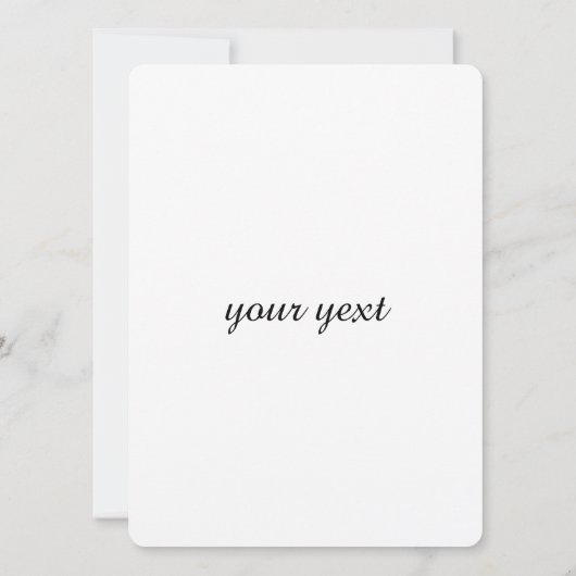 Invitation Panneaux aquarelle (Dos)