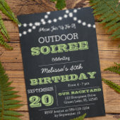 Invitation Panneaux Chalkboard Vert Toutes les occasions Invi