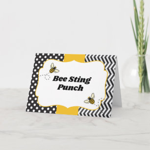 Invitation Panneaux de décoration pour Baby Shower Ba-Bee