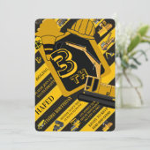 Invitation Panneaux de la partie de construction, Camion modi (Debout devant)