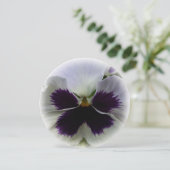 Invitation Pansement pourpre et blanc (Debout devant)