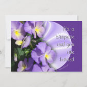 Invitation Pansy 1023 - personnalisez toute occasi (Devant)