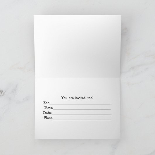 Invitation Pantalon de garde-chien (Intérieur)