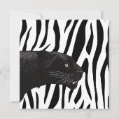 Invitation Panther noire par Toshi Yoshida (Devant)