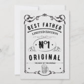 Invitation Papa Life, Best Life (Devant)