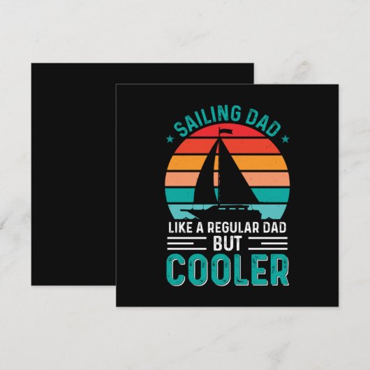 Invitation Papa navigateur (Devant / Derrière)